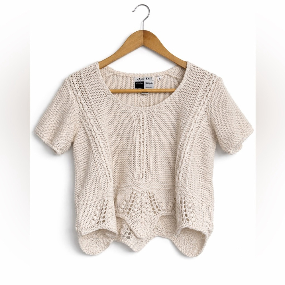Vintage Williwear by Willi Smith Hand Knit Sweater M